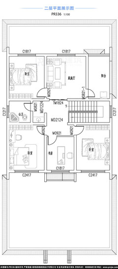 想在农村建房子求房屋设计图