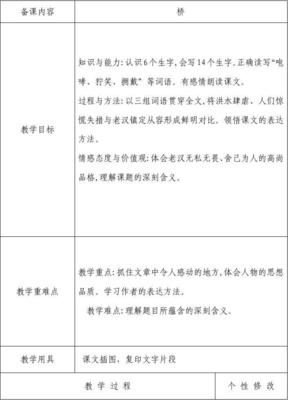 桥教学设计获奖
