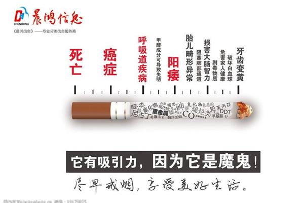 戒烟公益广告语
