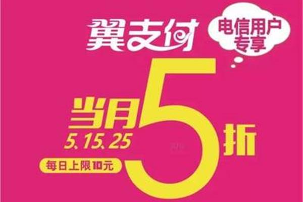 翼支付手绘pop海报
