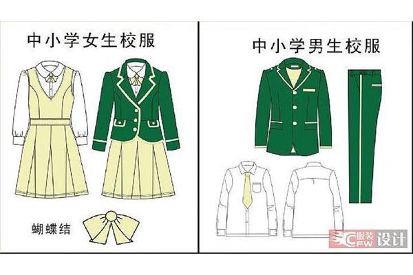 小学生服装设计图手稿