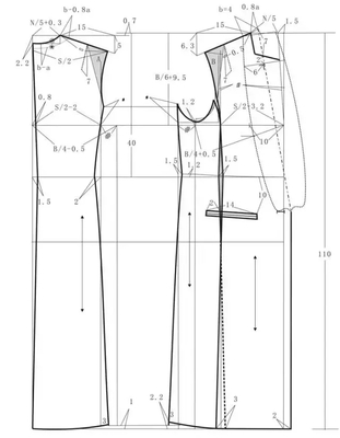 服装设计图纸
