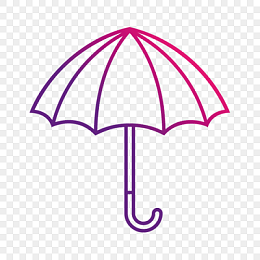 雨伞设计素描