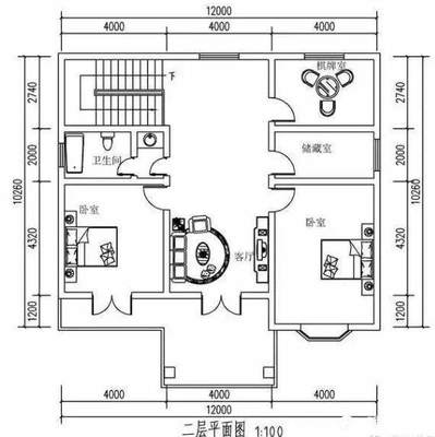 户型设计图 农村