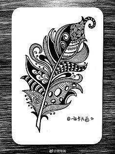 黑白设计画
