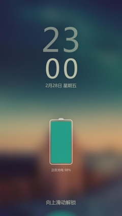 保留杂志锁屏