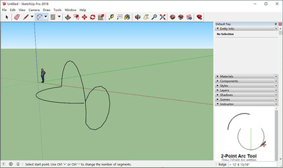 sketchup阵列