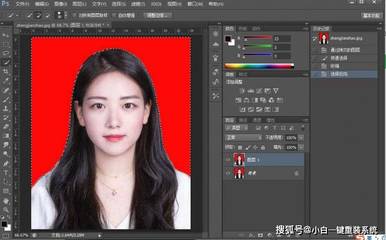 ps如何更改照片底色