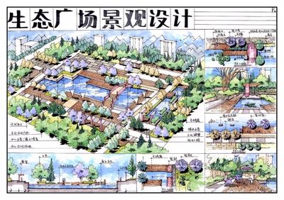 园林设计怎么画方向图案