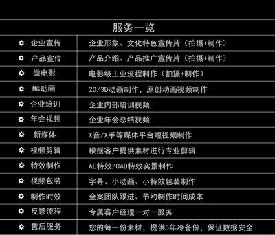 动画企业宣传片价格多少