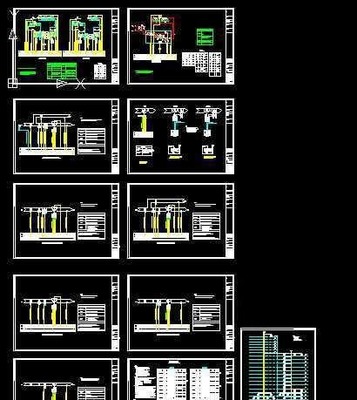 建筑设计图纸空调如何表示