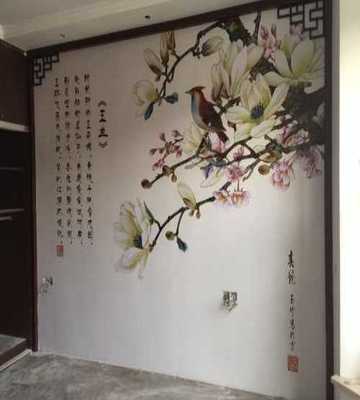 装修什么是喷绘工艺图案