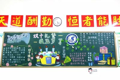 校庆板报设计图
