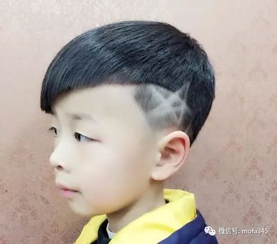 发型设计 男童