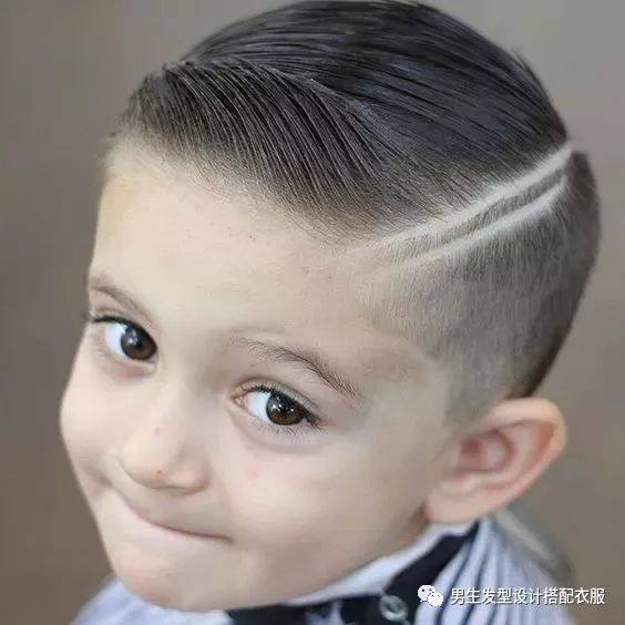 发型设计 男童