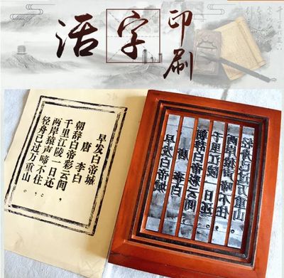 活字印刷术简介