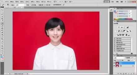 ps红底换蓝底