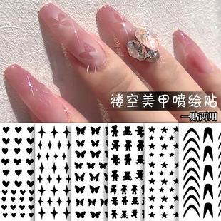 塑料指甲带怎么喷绘