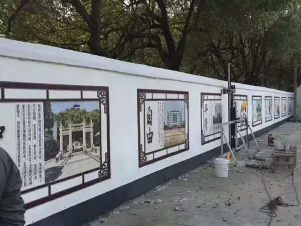 河北墙体喷绘都有哪些品牌