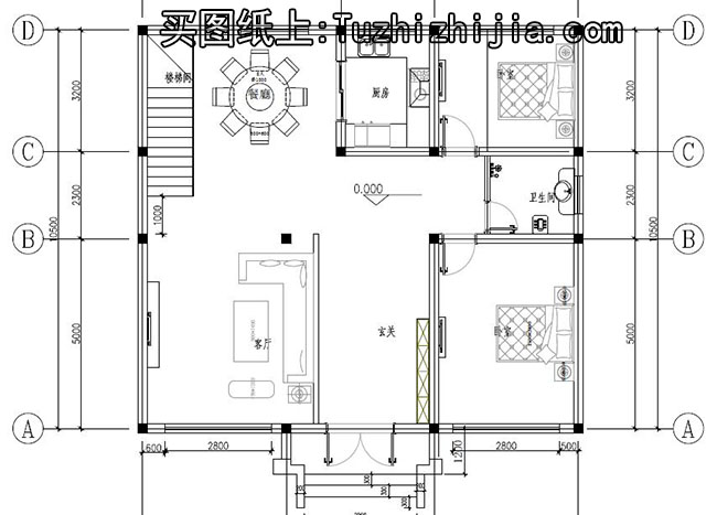 农村平房房屋设计