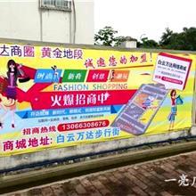 外墙钉喷绘用什么工具