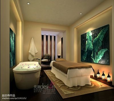 养生馆设计效果图大全
