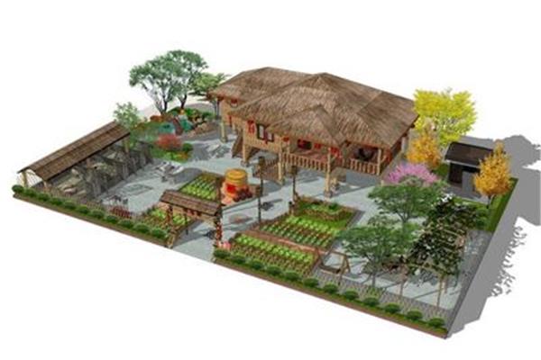 农家小院设计图