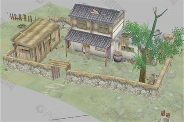 农家小院设计图