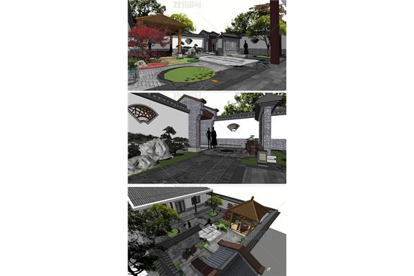 农家小院设计图