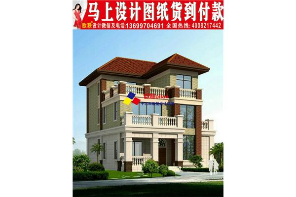 农村4层半楼房设计图