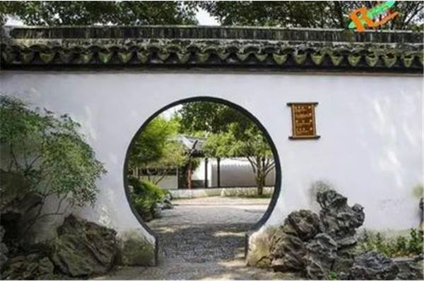 园林设计墙上为什么有圆形洞